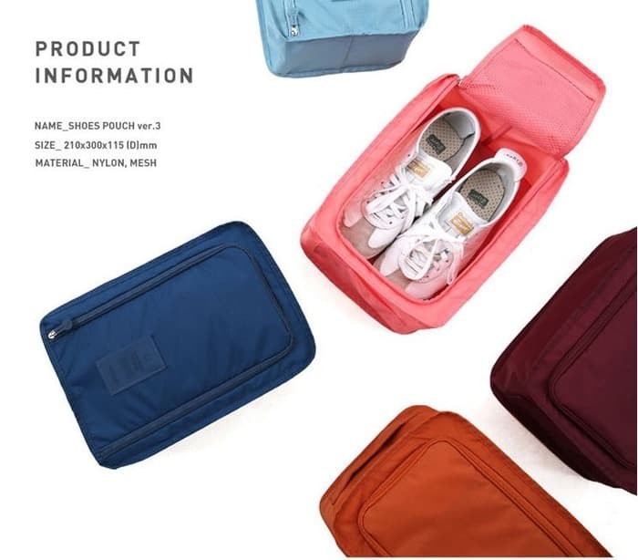 Tas Sepatu Olahraga Futsal Wisata / Monopoly Shoes Pouch Versi 3