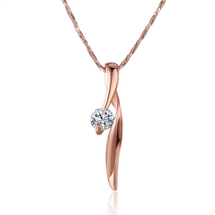 Tiaria Lady Necklace LKN18KRGPN200 Aksesoris Kalung Wanita Lapis Emas