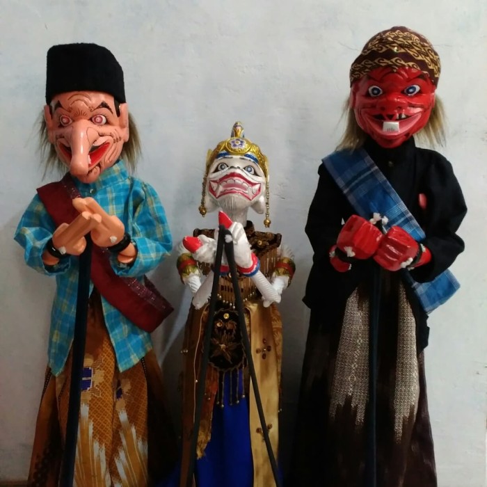 Jual Wayang Golek Cepot Dawala Hanoman Kota Bandung 