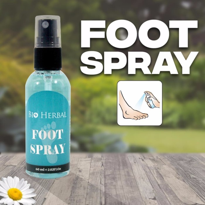 Jual [ Foot Spray ] Bio Herbal Foot Spray Deodorant Kaki Penghilang