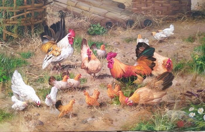 88+ Gambar Ayam Lukisan Terbaik 88+ Gambar Ayam Lukisan Terbaik