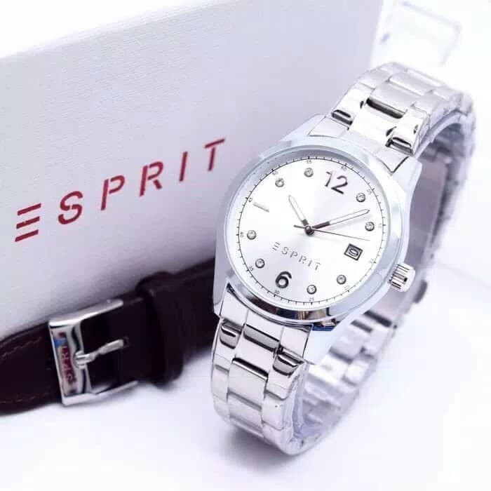 Jam Tangan Wanita Esprit Paket Tali ( Rolex Bonia Tissot )