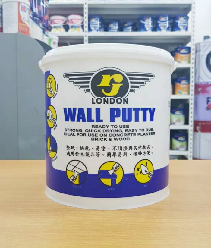 Jual Plamir /Dempul / Wall Putty RJ 1 kg Jakarta Barat TK BANGUNAN