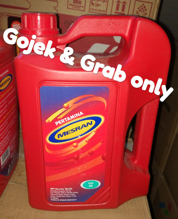 Jual Oli Mesin Oli Mobil Bensin Pertamina Mesran Sae40 4 Liter Kab Bogor Uniparts Tokopedia