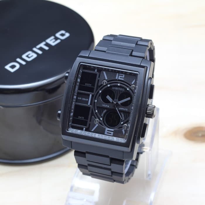 Jam Tangan Pria DIGITEC RANTAI MIKA ORIGINAL Terbaru XTT9189