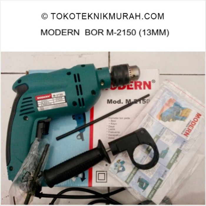 Modern M2150 / M 2150 / M-2150 13 mm Mesin Bor Tembok 1 Barang Oke