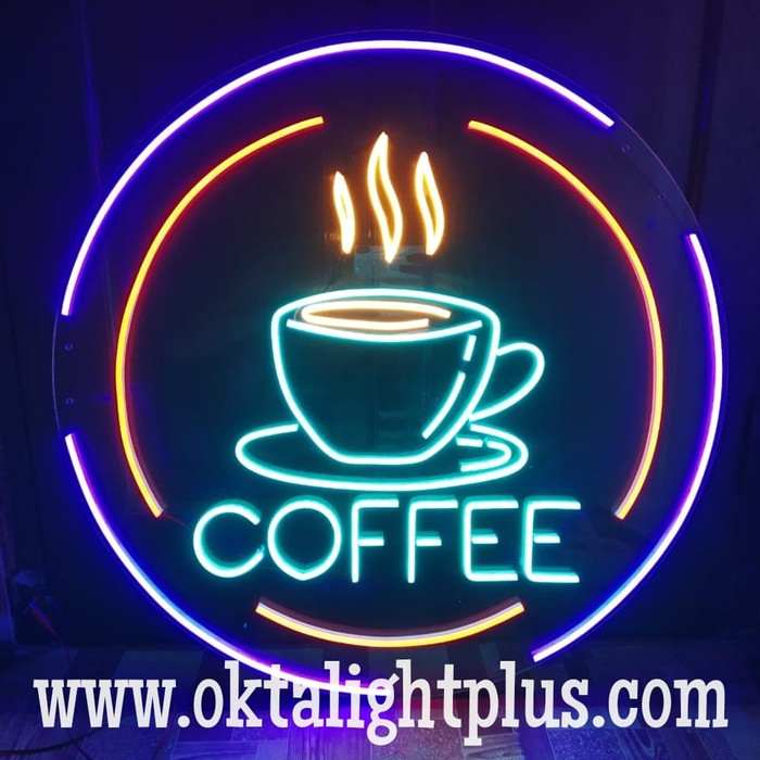 Jual Neon lights custom / neon flex Jakarta Pusat oktalightplus