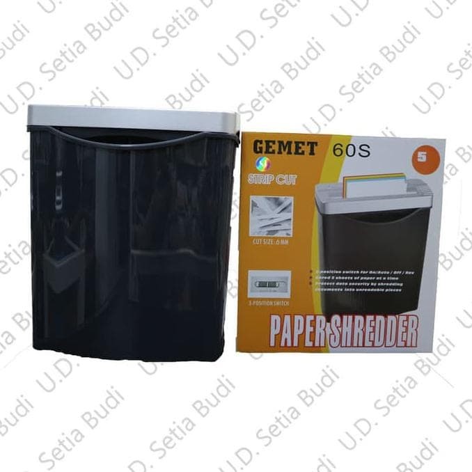 Mesin Penghancur Kertas Paper Shredder Gemet 60S Besuk Harga Naik