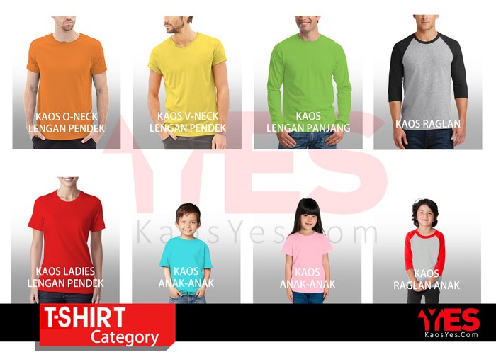 Abu Source · Kaos pria murah KaosYES Kaos Polos T Shirt O NECK .