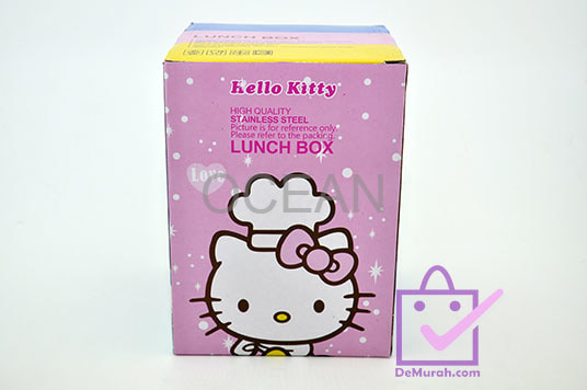 Rantang Susun Stainless Steel 3 Tingkat Lunch Box Karakter