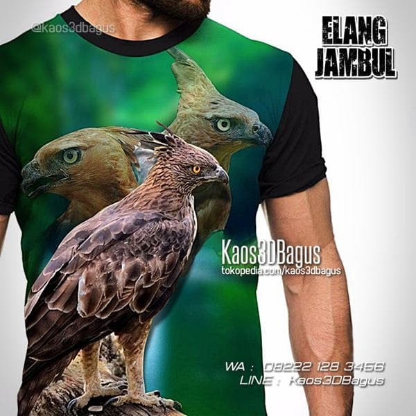 Jual Kaos Elang Kaos Eagle Kaos Rajawali Kaos Burung Elang