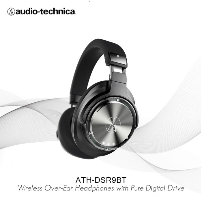 Audio - Technica Ath - Dsr9bt Wireless Over - Ear Headphones Digital Drive - Audio