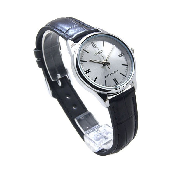 Jam Tangan Wanita Casio Analog Strap Kulit Casio Original LTP-V005L-7