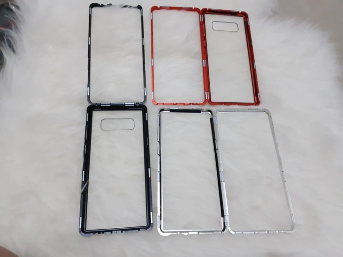 Foto Produk Samsung galaxy Note 8 Premium 2 in 1 magnetic phone case -Transparant dari importking