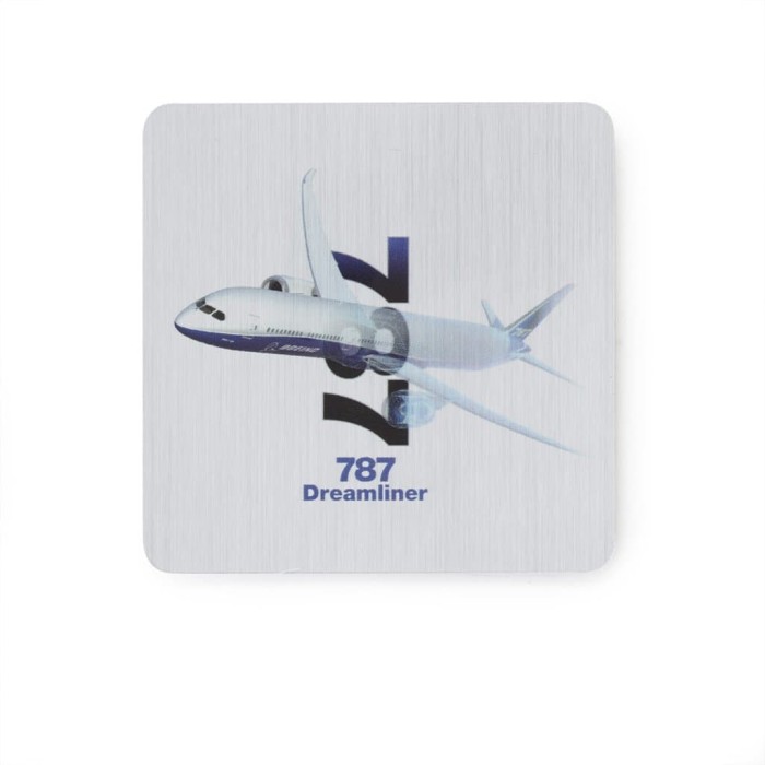 Official Boeing 747 Sticker Blue