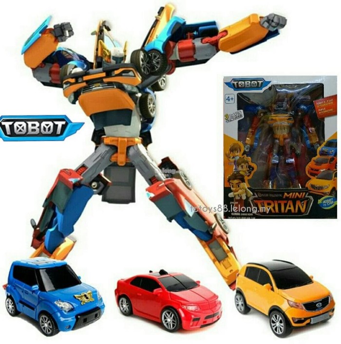 Jual Tobot Tritan XYZ 3 Cars Combine - Mmtoys Indonesia 