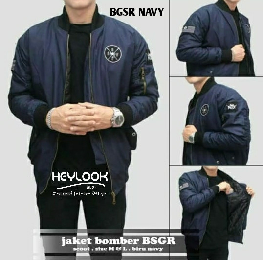 DISKON JAKET BOMBER ORIGINAL PRIA PARKA ROMPI JAKET PARKA TERBARU