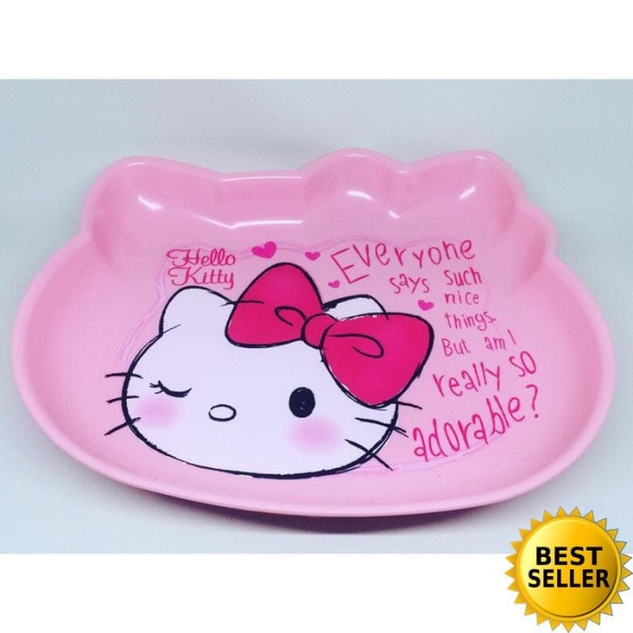 Piring Hello Kitty Melamin Besar by Technoplast