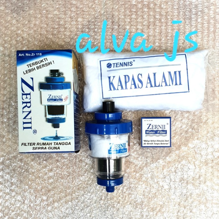 Jual ZERNII filter air /penyaring air satu paket sama busa