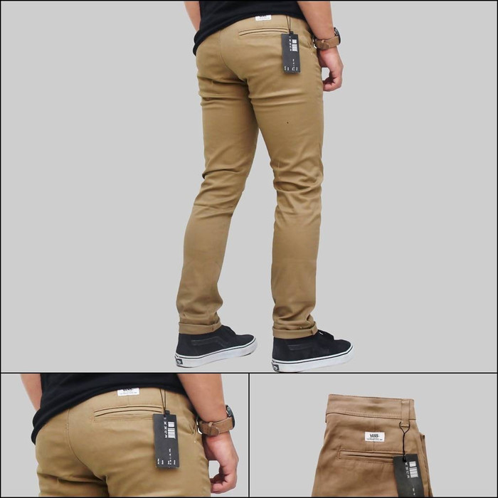 khaki pants and vans