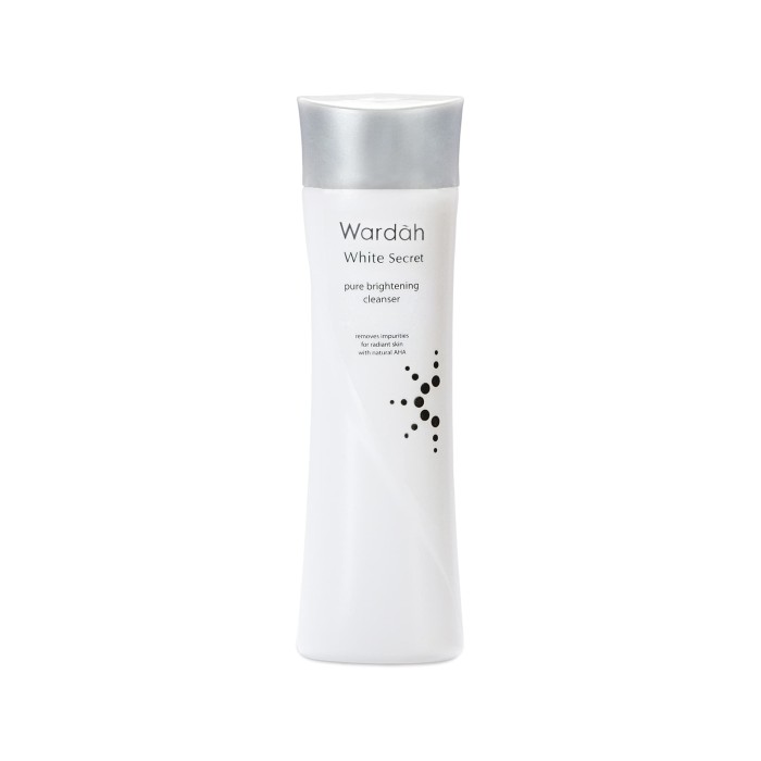 Promo Wardah White Secret Pure Brightening Cleanser 150 ml  
