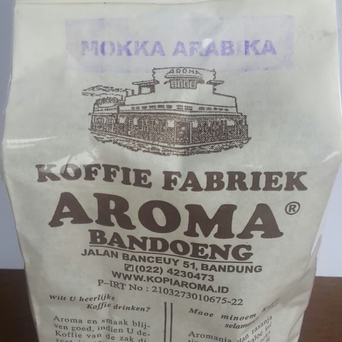 Kopi Aroma Mokka Arabika Bandung / KOFFIE FABRIEK AROMA BANDUNG 250gr