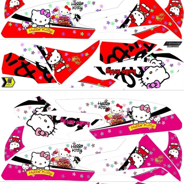 STRIPING VARIASI YAMAHA N-MAX STICKER MOTOR STIKER