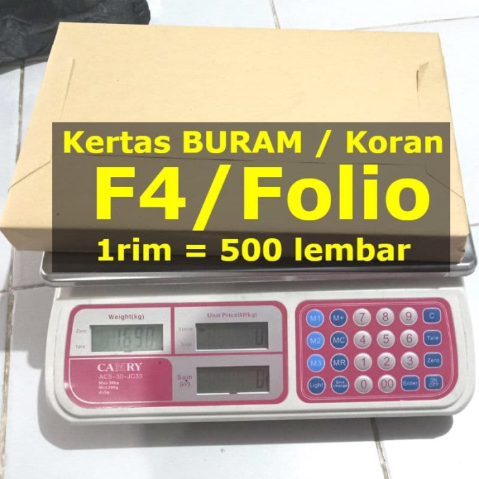 Info Kertas F4 1 Rim Travelbon.com Info Kertas F4 1 Rim Travelbon.com