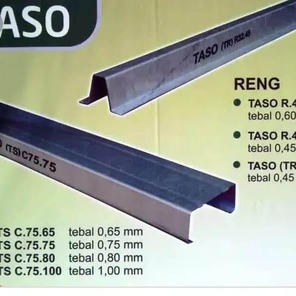 Info Baja Ringan Merk Taso Hargano.com Info Baja Ringan Merk Taso Hargano.com