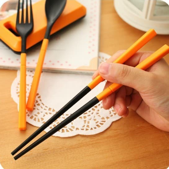 Souvenir Set Alat Makan Sendok Garpu Sumpit Travel Korea Style Hhd Souvenir Set Alat Makan Sendok Garpu Sumpit Travel Korea Style Hhd