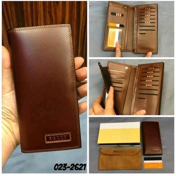 DOMPET WANITA - BALLY - KULIT ASLI - IMPORT - SUPER PREMIUM