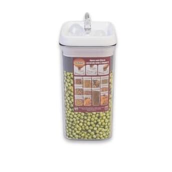 Bisa Bayar Dirumah Storage Jar Clear 1200 Ml Flip Tite Toples Kue Snack Makanan Ringan Terbatas Lazada Indonesia