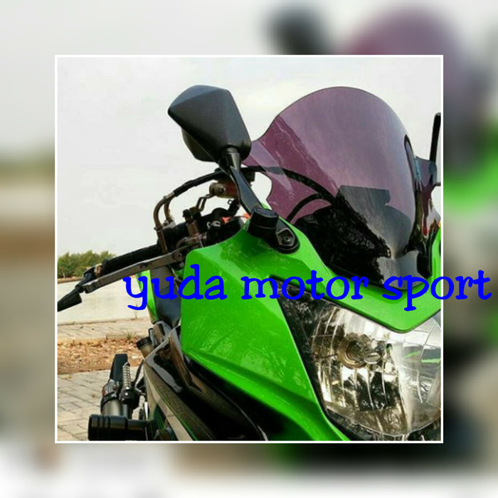 Visor ninja 250 rr mono windshield ninja rr 250 mono