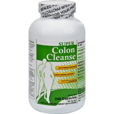 Super Colon Cleanse 240 Capsul - Obat Detox Diet Pelangsing Badan