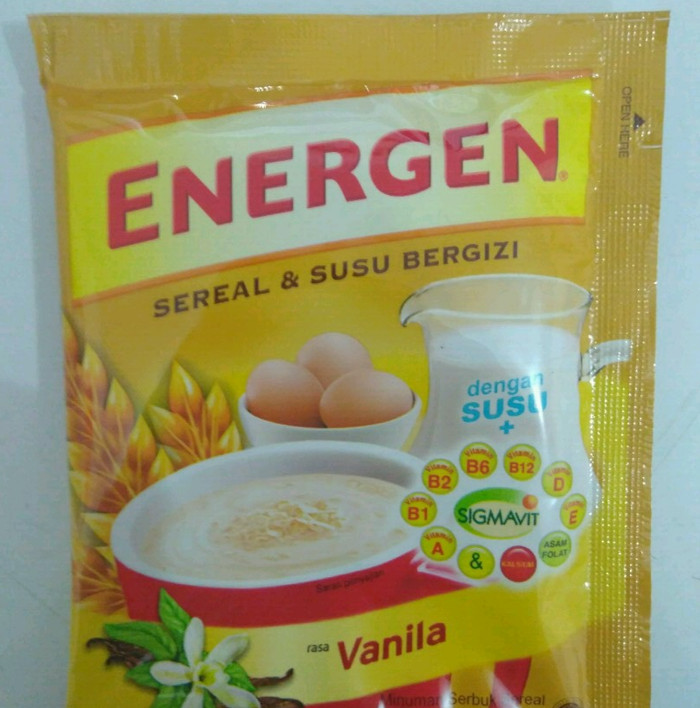 Jual ENERGEN SEREAL VANILA RENCENG - Kota Bekasi - AS TOSERBA | Tokopedia