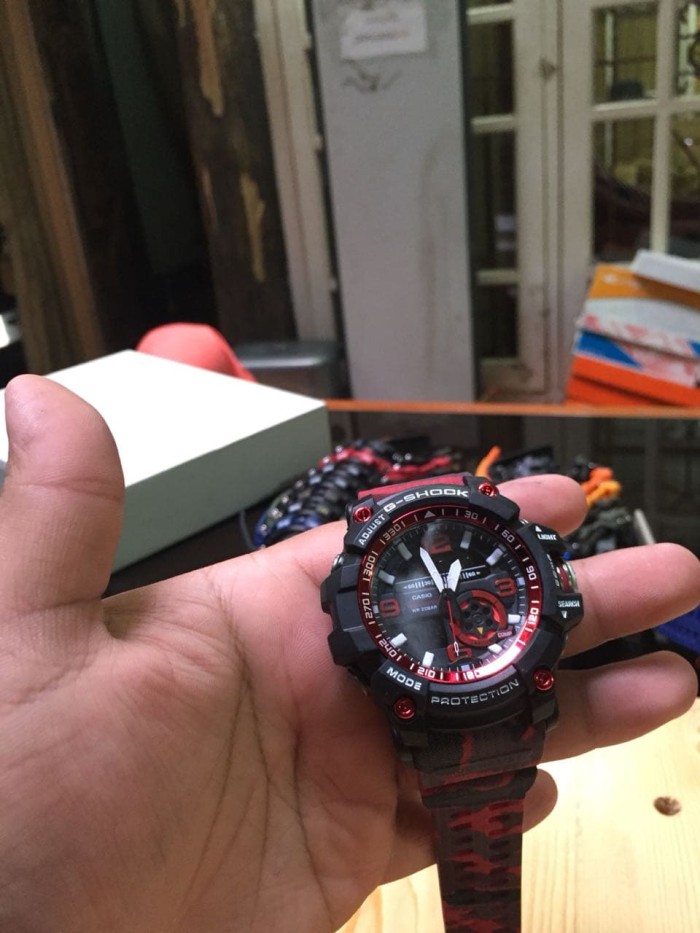 g shock red army