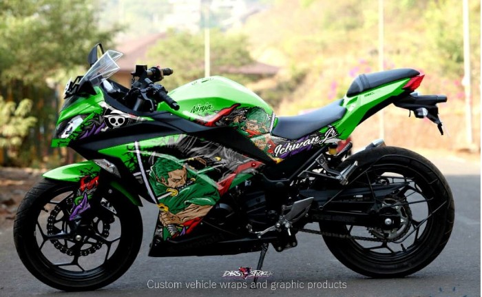 Jual Decal Striping Sticker 3d Ninja 250 Fi One Piece Zorro