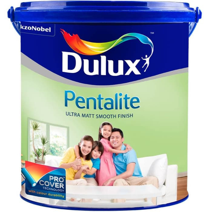 Jual CAT  TEMBOK  DULUX  PENTALITE WARNA  STANDARD 2 5 LITER 