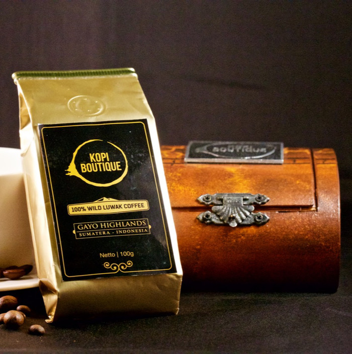 Jual Kopi Luwak Liar Arabica Gayo + Special Box 100 gr - Jakarta Selatan - kopi boutique | Tokopedia