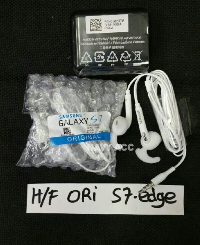 Handsfree Samsung S7 Original - Headset Note 5 Original Limited
