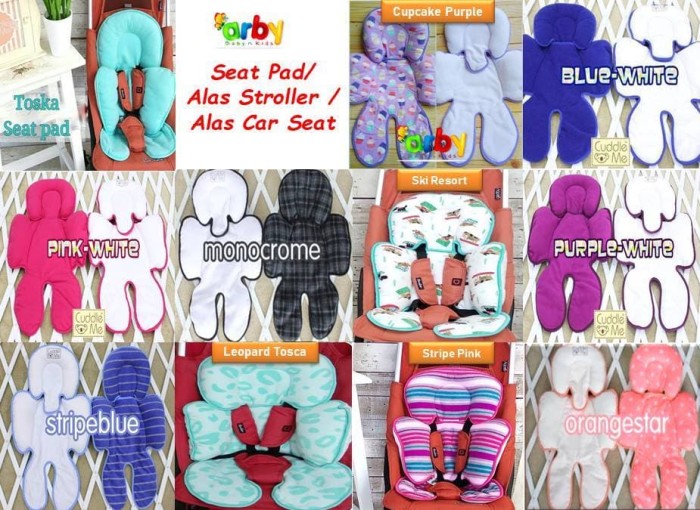 Seat Pad / Alas Stroller Cuddle Me - 0-12 Bulan