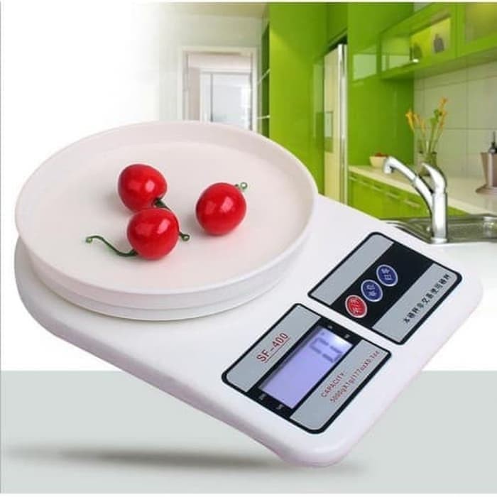 Timbangan Dapur Digital SF 400 Kapasitas 10Kg timbangan kue digital. Source · Beli Timbangan Kue