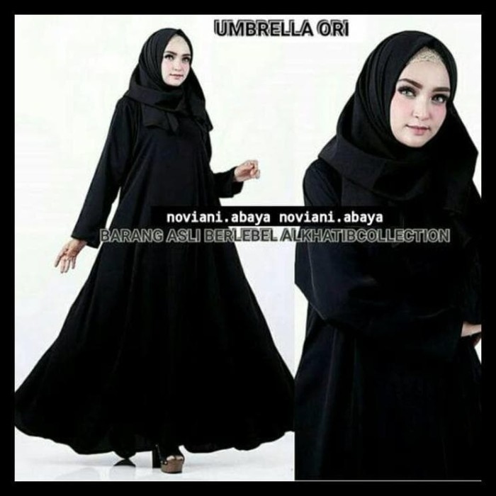 Foto Produk New Stock . . . Abaya Polos Ori Import Saudi Alkhatib Collection 4 dari Jaela Store.ID