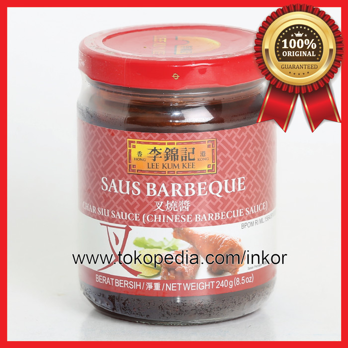 LEE KUM KEE SAUS BARBEQUE TOPLES KACA 240GR