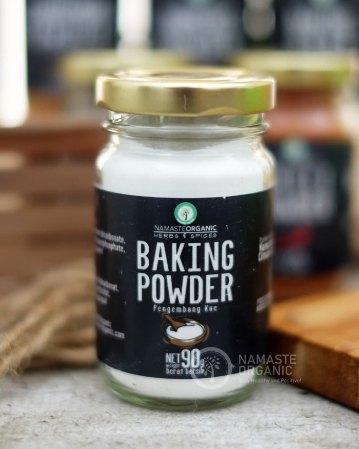 Jual BAKING POWDER ALUMINUM FREE 90GR Kota Cimahi namaste organic