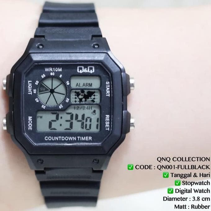 c shock digital watch