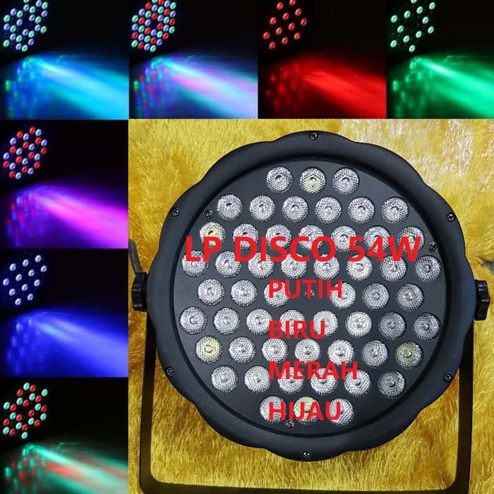 LAMPU SOROT PANGGUNG DISCO 54 LED PAR LED 54 LED
