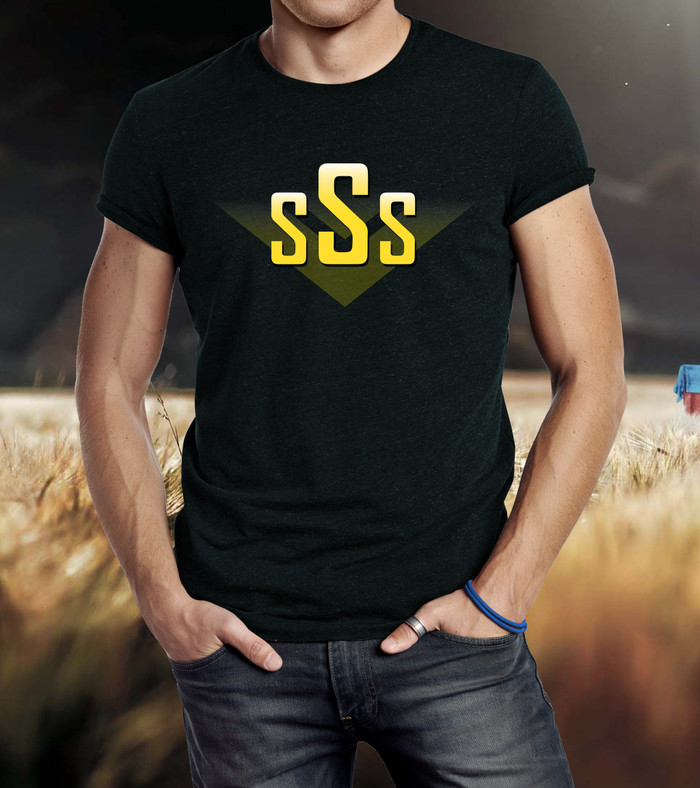 Jual Kaos Baju  PUBG  SSS Rank Sablon Polyflex Hitam All 