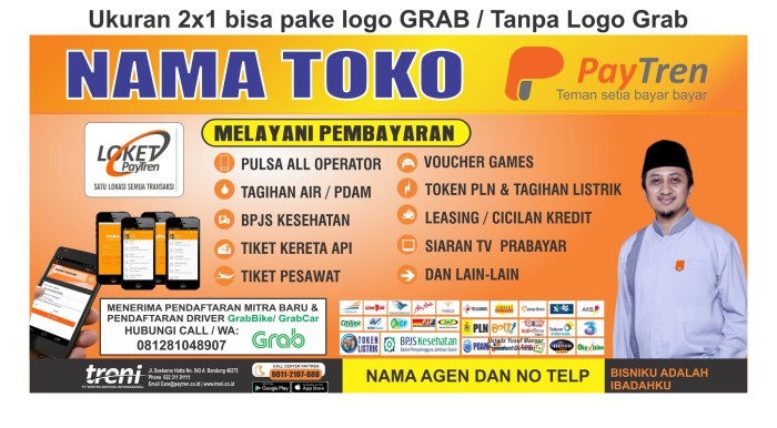 Download 20 Contoh Spanduk Ppob Gratis desain banner