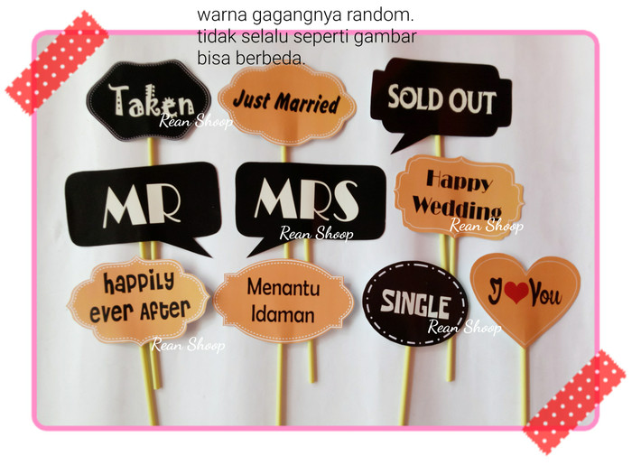 Dapatkan Gambar Jual Acc Photo Pros Photobooth Aksesoris Photo Booth Wedding Terkeren by Cikimm.com